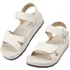 CLEIKS Sandali Ortopedici Donna Estate Comodi Piatti Sandalette per Anziani Slides per la Festa della Mamma Pantolette/Sandali Aperti Piatti Boho Pantofole (Beige, 41 EU, WCL260437-7)
