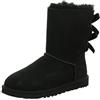 UGG Bailey Bow Ii, Stivali Classici, Donna, Nero, 39 EU