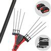 Aima Jaguar Cordless - Abbacchiatore elettrico a batteria - Asta fissa in carbonio - 245cm - 2 x 21V 9Ah