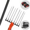 Aima Special ONE Cordless - Abbacchiatore elettrico a batteria - Asta fissa in alluminio - 240cm - 2 x 21V 9Ah
