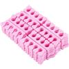 Generic Separatore separatore per dita dei piedi, in schiuma EVA, per nail art, pedicure, manicure, 50 pezzi
