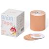 BnDR Nastro in Cotone Extra Largo per Compressione Toracica FTM con Copricapezzoli, 7,6 cm x 5 m, Beige