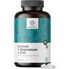 HealthyWorld Calcio + Magnesio + Zinco - Complesso di 2 Vitamine e 7 Minerali - 400 Compresse - Vitamine D3 e K2 - Supporto per Vitalità, Equilibrio e Immunità - Fornitura per oltre 6 Mesi