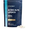Horbäach Acido Alfa Lipoico con 300ug Biotina per Capelli | 4 Mesi di Fornitura - 120 Capsule | Alto Dosaggio | Integratore Alimentare | Alpha Lipoic Acid | Horbaach
