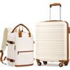 COOLIFE EasyJet Valigia Cabina 55x40x20 e Ryanair Bagaglio a mano 40x30x20