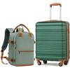 COOLIFE EasyJet Valigia Cabina 55x40x20 e Ryanair Bagaglio a mano 40x30x20