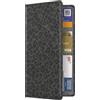 FINPAC Titolare della carta di immatricolazione e assicurazione auto, Leopardati, 5.2 x 9.5 x 0.2 inches, moderno
