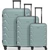 Smartbox Edizione 01, articolo principale, menta, 3 set+, Trolley rigido con ruote girevoli