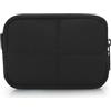 DOB SECHS Impermeabile Tela Mini Viaggio Trucco Custodia di Lavaggio Borse Cosmetici Borsa Portatile Elettronica Accessori Organizzatore Lavaggio Palestra Rasatura Bag, #2517-nero, S, piccola borsa