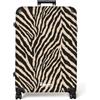 NoBoringSuitcases.com NoBoringSuitcases© Valigia Grande Rigida Trolley Da Stiva Viaggio Aereo | 77x51.5x28 cm - Ruote Valigie Leggere Valigetta XL Trolly Luggage Zebra - Classico - Nero