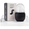 Contour Cube Original - Rullo per il ghiaccio per scolpire e sgonfiare, con silicone senza BPA, strumento per la cura della pelle quotidiana (180 ml), nero corvino