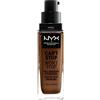 NYX Professional Makeup Fondotinta, Can't Stop Won't Stop Full Coverage Foundation, Lunga tenuta, Waterproof, Finish Matte, Tonalità: Cocoa