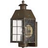 Hinkley Elstead Hinkley Nantucket - Lampada da parete per esterni in ottone anticato IP44