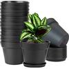 WOUSIWER Vasi per piante in plastica G004-B