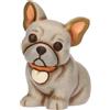 THUN Mini bulldog Francy in ceramica - Ceramica - 4,2x4,6x6,2 cm