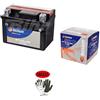 farbrothersonline COMPATIBILE CON KTM EXC F 4T 350 2011 A 2016 BATTERIA GIA' PRONTA ALL'USO TECNIUM YTX4L-BS BATTERIE 3 AMPERE 12 VOLT SPECIFICA PER MOTO SCOOTER 113X70X85