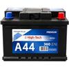 MAURY'S IL NUMERO UNO DEL RISPARMIO HIGH-TECH Batteria Auto Power Plus, 44 AH/360 EN Made in Italy | Senza manutenzione, affidabile e sicura, premium