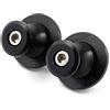 GXSAI Moto Tamponi Paratelaio Per Benelli TRK 702X 702 502X 502 251 TNT 300 600 Moto CNC Forcellone Spool Slider Stand Vite(SS Black)