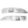 Tbest Luce di Indicatore di Direzione per Specchietti Laterali, 2 Pezzi di Ricambio per Lenti Trasparenti per Luci di Segnalazione per Specchietti Retrovisori per Tucson Ix35