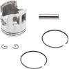 REUISAX Set pistone e Fasce Elastiche 70cc 47mm Perno 10mm Compatibile con Motori Jog Minarelli a 2 Tempi