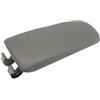 TOOWGM Colore grigio Coperchio coperchio del bracciolo coperchio di stoccaggio della console centrale Per braccio Per Audi A4 B6 B7 2002-2007