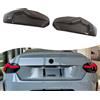 YinanIutos Set di 2 fanali posteriori per auto, compatibili con BMW Serie 2 Coupe G42/M2/M240i G87 a partire dal modello 2022, ABS, colore nero fumo, grigio trasparente, per luci posteriori