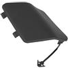 Kacepar Tappo di copertura per gancio di traino per paraurti anteriore dell'auto, compatibile con Renault Master MK3, compatibile con Vauxhall/Opel Movano 2010-2019, in plastica 511800537R