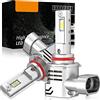 CARALL Kit Full Led Compatto, 12V 45W 8000 Lumen, Canbus All In One, Dissipazione a Ventola (LED HB3 9005 HB4 9006)