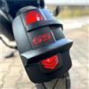 BLACK DOVES GRAPHICS Adesivi RIFRANGENTI Compatibili con PARAFANGO Posteriore Motorrad R 1200 GS Adventure 2004-2012 R1200 R1200GS (Rosso)