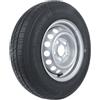UNITRAILER KENDA Ruota Completa Rinforzata 165/80 R13C per Rimorchi Pesanti e Roulotte, Portata 710 kg, Cerchio in Acciaio 4.5Jx13 H2 5x112 ET30, Pneumatico KargoTrail 3G