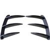 Generico Spoiler da corsa Alettone posteriore per Mercedes per Benz per Classe A W176 A200 A260 A250 A45 per AMG(Nero)
