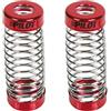 Lampa 01201 Racing Coperture Decorative per Aste Pogiatesta, Rosso/Cromato