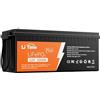 LiTime Batteria Litio 12V 200Ah Plus Ciclo Profondo per Camper, Caravan