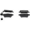 BOSCH Kit pastiglie freni Posteriore con sensore usura integrato | Low-Metallic 0 986 495 355