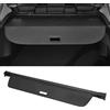Motoforti Copertura Del Bagagliaio Retrattile Per Volvo XC90 2016-2024 1pc | Fibre Di Carbonio Nera, Lega Di Alluminio E Tela, Protezione Bagagli E Privacy, 128.8cm E 112.8cm, Posteriore