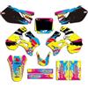 ENARUI Grafiche Adesivi per Suzuki RM 125 250 RM250 RM125 1996-1998 | Numero Personalizzato 0