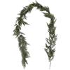 Wezalget Ghirlanda di Pino, Ghirlanda di Verde Artificiale Lunga 150/180/270 Cm Per, Mantello, Finestra, Scale, Decorazione Per Interni Ed Esterni