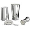 Plmvhpb Cocktail Shaker Set: Professional Boston Shaker, Colino da cocktail e Set Jigger. per Un'Esperienza di Mix Cocktail Impressionante