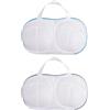 TYFGRT 2 Sacchetti per Il Lavaggio del Reggiseno, Sacchetti per Il Lavaggio della Biancheria Intima Anti-Deformazione, Sacchetti in Rete per La Lavanderia di Grande capacità