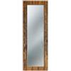 Lupia - Specchio da Parete Lungo MIRROR FANTASY OLD WOOD 44x127 cm, Cornice in Legno Old Wood, Design Moderno per Camera da Letto, Soggiorno, Ingresso, Ideale per tutti gli ambienti