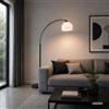 Lightbox Lampada ad arco 1,66 m di altezza, Ø 27 cm | lampada da terra