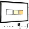 WELZK Light Pad A2 10000 Lux, 3-Color LED Tracing Board for Diamond Art | 10000+ Lux Ultra-Bright, 3 Color Modes, 10-Level dimming, with Adapter, 10ft Cable, for Tracing, Sketching, diamond painting