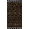 Seamar Telo Mare Africa Leopardato 100% Cotone 90x165 cm Spugna Jaquard Telo Spiaggia