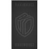 Generico Bikkembergs Telo mare piscina spa spugna di cotone con tessuto logato beachwear cm.170 x 90 (circa) articolo BKK25MTW02 (Black)