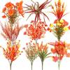 Verphysis 10 Fiori Finti Autunnali, Fiori Autunnali Finti da Esterno, Rami Autunno | Fiori Autunnali Artificiali, Fiori Secchi Addobbi Autunnali, per Casa, Giardino, Finestre, Festa della Vendemmia, Ognissanti