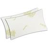 Corredocasa Coppia Federe Copriguanciale Aloe Vera Zip Cerniera Antiacaro Anallergico Antibatterico 50X80 CM