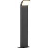 Lucande Lampada LED da esterni (Moderno) colore Nero, in Alluminio lampadina inclusa lampioncino paletto luminoso lampada viale lampione