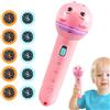 Generic Torcia Per Proiettore Per Bambini - Torcia Per Proiezione Di Cartoni Animati A 80 Modelli Con 10 Dischi Scorrevoli, Giocattolo Educativo Interattivo Per Narrazione, Apprendimento Fantasioso E Intratte