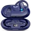 Conyat AI Cuffie Traduzione, Bluetooth 5.4 Auricolari traduttori in Tempo reale con 164 Lingue, 58 Ore Open-Ear Cuffie Traduttore Simultaneo Vocale con 7 Modalità per Viaggi, Studio, Affari, Blu
