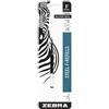 Zebra Pen Zebra f-series ricarica per penna a sfera, in acciaio INOX, a punta fine, 0.7 mm, varie dimensioni e colore 1 Black